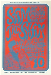 Sam The Sham Original Concert Poster
Original Concert Poster 
Wes Wilson