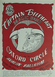 Captain Beefheart And Oxford Circle Original Concert Poster
Vintage Rock Poster
Family Dog