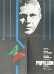 Papillon Original Romanian One Sheet
Vintage Movie Poster
Steve McQueen
Dustin Hoffman