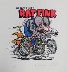 Ed Big Daddy Roth Brother Rat Fink Fine Art Silkscreen
Kustom Kulture
Hot Rod
Von Dutch