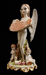 Mark Ryden Angel of Meat Sculpture
Lowbrow 
Lowbrow artwork
Pop surrealism