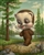 Mark Ryden California Brown Bear Limited Edition Print
Lowbrow 
Lowbrow artwork
Pop surrealism