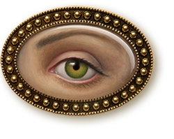 Mark Ryden Lover's Eye Brooch
Lowbrow 
Lowbrow Artwork
Pop Surrealism