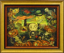 Kathy Schorr Strange Things are Seen Original Painting
Lowbrow 
Lowbrow artwork
Pop surrealism