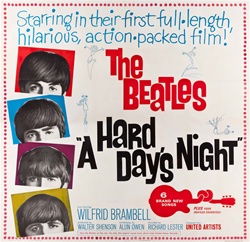 A Hard Day's Night Original US Six Sheet