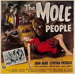 The Mole People Original US Six Sheet
Vintage Movie Poster