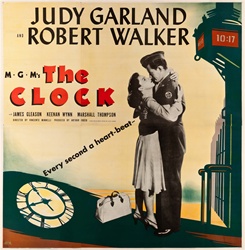 The Clock Original US Six Sheet
Vintage Movie Poster
Judy Garland
Vintage Film Poster