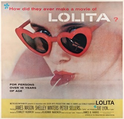 Lolita Original US Six Sheet
Vintage Movie Poster
Shelley Winters