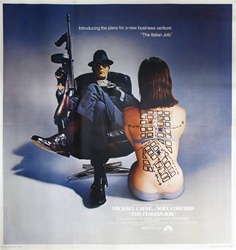 The Italian Job Original US Six Sheet
Vintage Movie Poster
Michael Caine