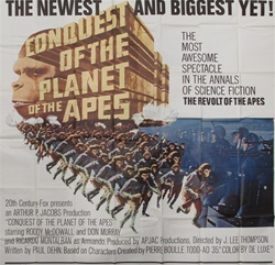 Conquest For The Planet Of The Apes Original US Six Sheet
Vintage Movie Poster