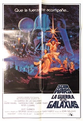 Star Wars Original Spanish One Sheet
Vintage Movie Poster
Hildebrant