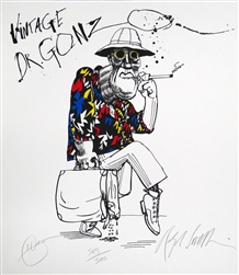 Vintage Dr. Gonzo Limited Edition Print
Ralph Steadman
Hunter S. Thompson