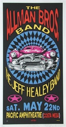 Taz The Allman Brothers Original Rock Concert Poster