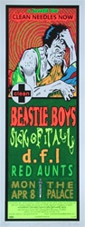 Taz Beastie Boys Original Rock Concert Poster