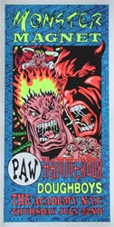 Taz Monster Magnet Original Rock Concert Poster