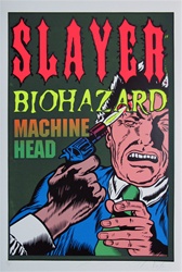 Taz Slayer Original Rock Concert Poster