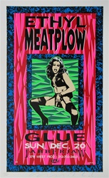 Taz Ethyl Meatplow Original Rock Concert Poster
