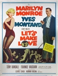 Let's Make Love Original US 30" x 40"
Vintage Movie Poster
Marilyn Monroe