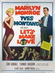 Let's Make Love Original US 30" x 40"
Vintage Movie Poster
Marilyn Monroe