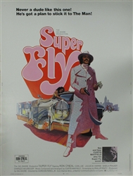 Superfly Original US 30" x 40"
Vintage Movie Poster