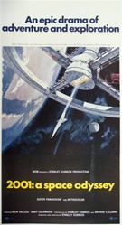 2001 A Space Odyssey Original US Three Sheet