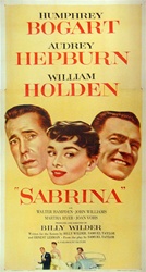 Sabrina Original US Three Sheet
Vintage Movie Poster
Humphrey Bogart
Audrey Hepburn