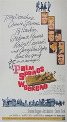 Palm Springs Weekend Original US Three Sheet