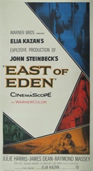 East Of Eden Original US Three Sheet