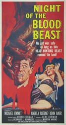 Night Of The Blood Beast US Three Sheet