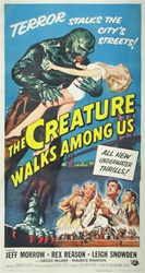 Creature Walks Among Us US Three Sheet