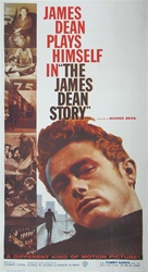 The James Dean Story Three Sheet