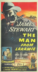 The Man From Laramie Original US Three Sheet