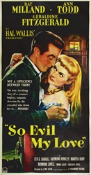 So Evil My Love Original US Three Sheet
Vintage Movie Poster