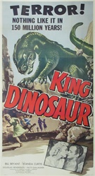 KIng Dinosaur Original US Three Sheet
Vintage Movie Poster