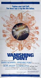 Vanishing Point Original US Three Sheet
Vintage Movie Poster