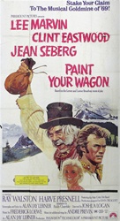 Paint Your Wagon Original US Three Sheet
Vintage Movie Poster
Clint Eastwood