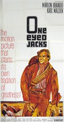 One Eyed Jacks Original US Three Sheet
Vintage Movie Poster
Marlon Brando