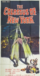 Colossus Of New York Original US Three Sheet
Vintage Movie Poster