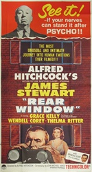 Rear Window Original US Three Sheet
Vintage Movie Poster
James Stewart