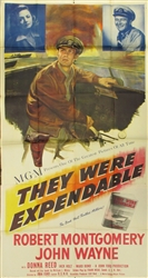 They Were Expendable US Three Sheet
Vintage Movie Poster
John Wayne