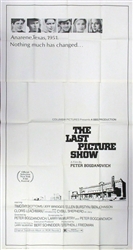 The Last Picture Show Original US Three Sheet
Vintage Movie Poster
Natalie Wood