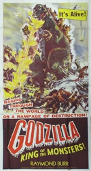 Godzilla Original US Three Sheet
Vintage Movie Poster