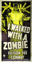 I Walked With A Zombie Original US Three Sheet
Vintage Movie Poster