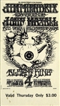Jimi Hendrix Experience and John Mayall Original Tickets
Fillmore Auditorium