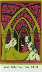 Big Brother And The Holding Company And Pink Floyd Original Tickets
Fillmore Auditorium
Bonnie MacLean