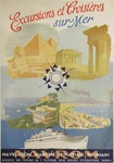 Excursions et Croisieres Original Travel Poster