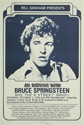 Bruce Springsteen Concert Poster