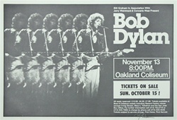 Bob Dylan Concert Poster