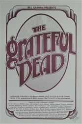 Grateful Dead Original Concert Poster
Vintage Rock Poster
Randy Tuten