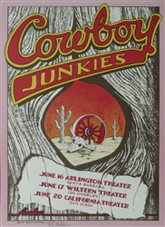 Cowboy Junkies Original Concert Poster
Vintage Rock Poster
Randy Tuten